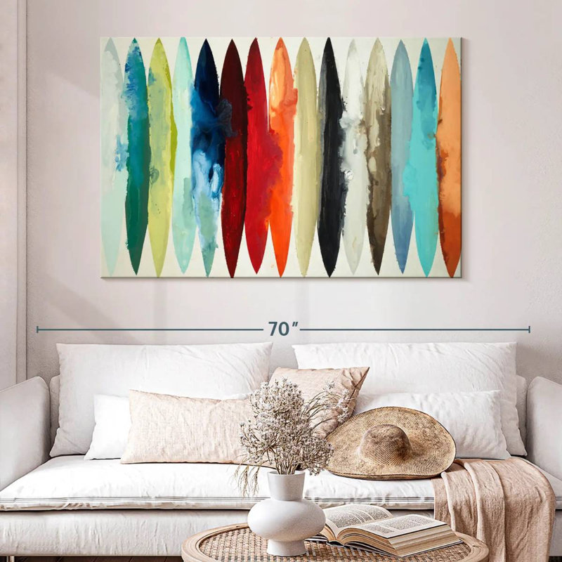 Avery Even Flow I, 34" H x 51" W
