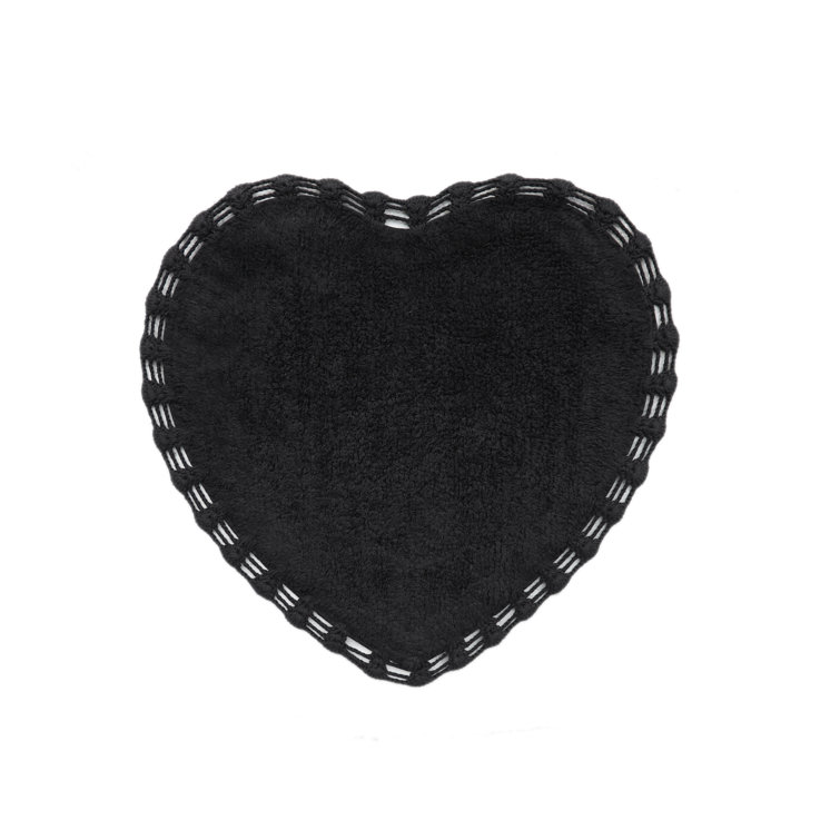 Heart Lace Bath Rug