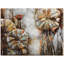"Water Lilly Pads I" Iron Hand Painted 3D Wall Art
