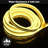  10FT Warm White Neon Rope Lights AC 110V IP65 Waterproof Cuttable Dimmable Flexible LED Strip Lights DIY Decor DEL-D10W-1365282700