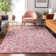 Premium Machine Washable Prisco Pink Rug