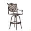TABOURET DE BAR EN FONTE D'ALUMINUM