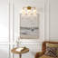 Dimmable Bathroom Wall Light with White Glass Shades-676788468-676788467-676788469
