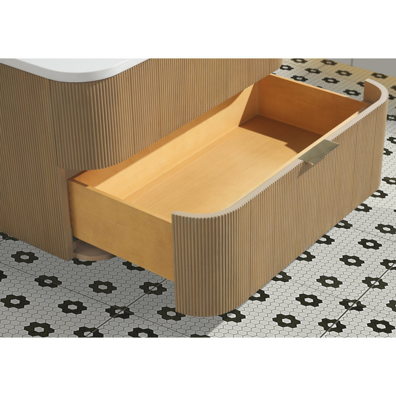 Bulloch 36'' Single Bathroom Vanity With Engineered Quartz Top