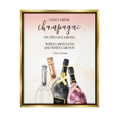«Champagne and Love Quote» par Ziwei Li
