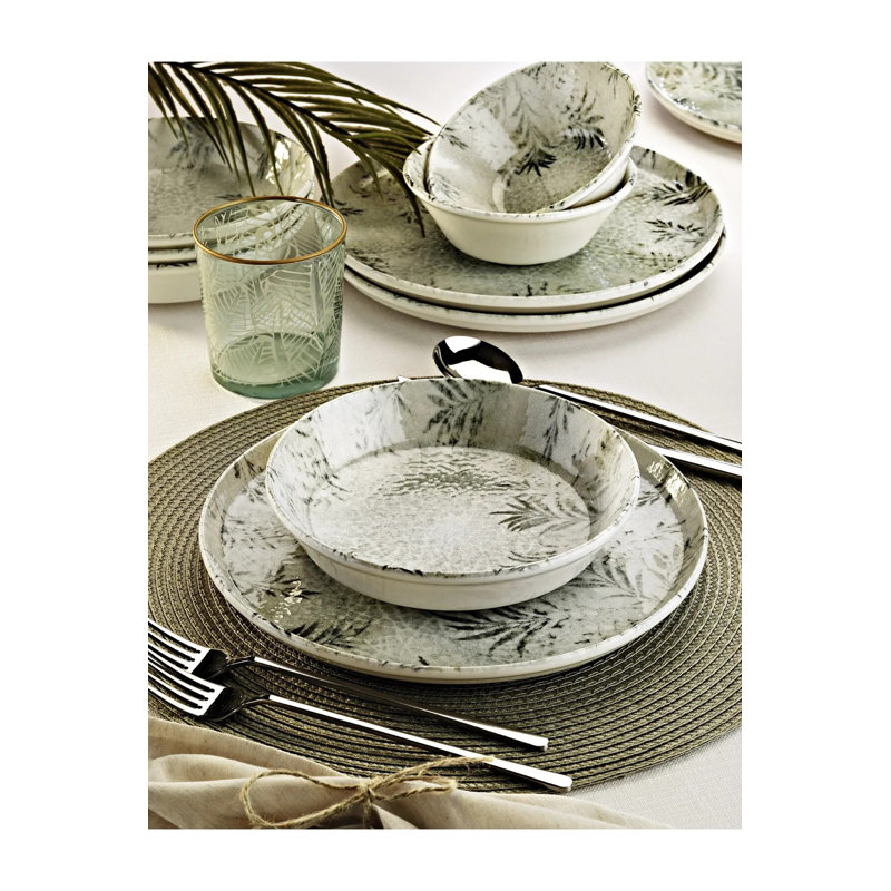 Allijah Piece Dinnerware Set - Service for 6