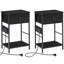 Table de chevet 1 tiroir en fer Abdul-Haseeb-867515301