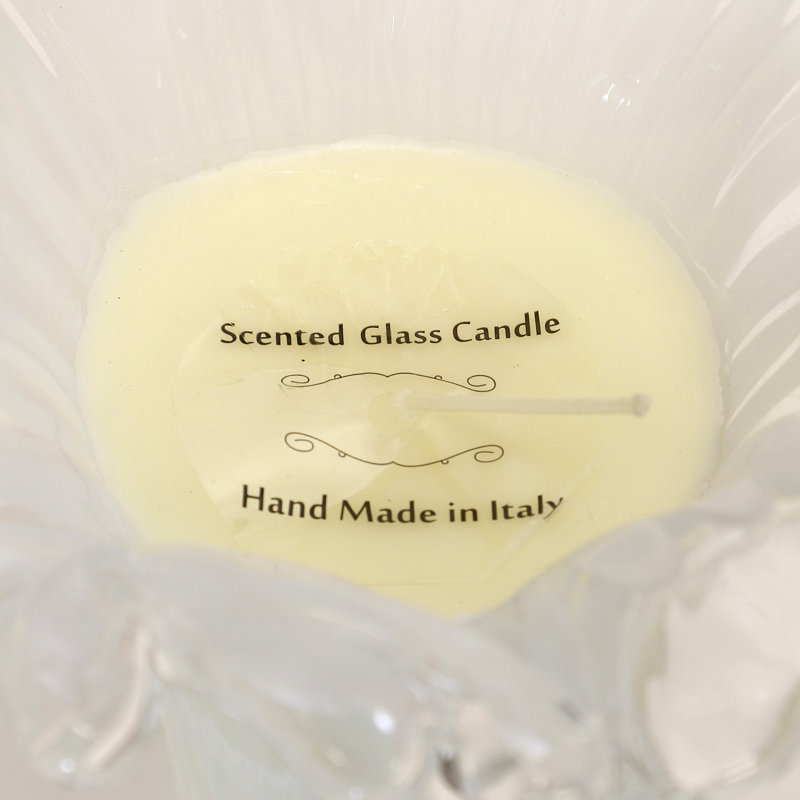 Marinella Candle Vase - White Iris