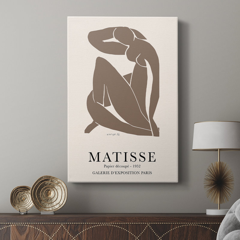 Matisse CCVI, reproduction d'art encadrée sur mesure, galerie Cavas, H 60 po x l 40 po