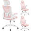 High Back Mesh Swivel Ergonomic Task Office Chair with Flip-Up Arms-883770714