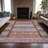 Machine Washable Indoor/Outdoor Meredith ACN2160 Striped Rug-457030791