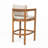 Outdoor Wood Barstool
