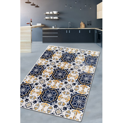 Premium Hall Carpet (2.6 x 6.6 ft), 100% Polyester, 0.4 in Pile Height | Antibacterial, Non-Slip Underside, Machine Washable at 30°C | Ideal for Entryways & Living Spaces, Soft & Durable Design