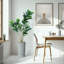 Arbre artificiel en pot moderne Ficus Lyrata-97704310