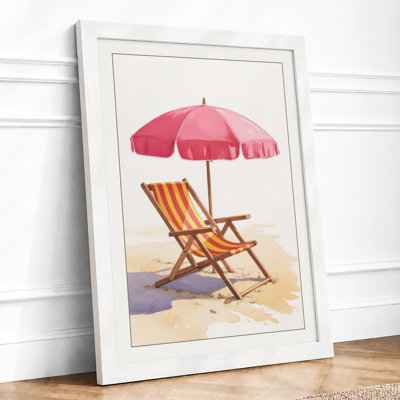 Seaside Rest Coastal - Framed Print
