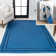 Mariques Classic 2-Stripe Border Washable Blue/Navy Rug