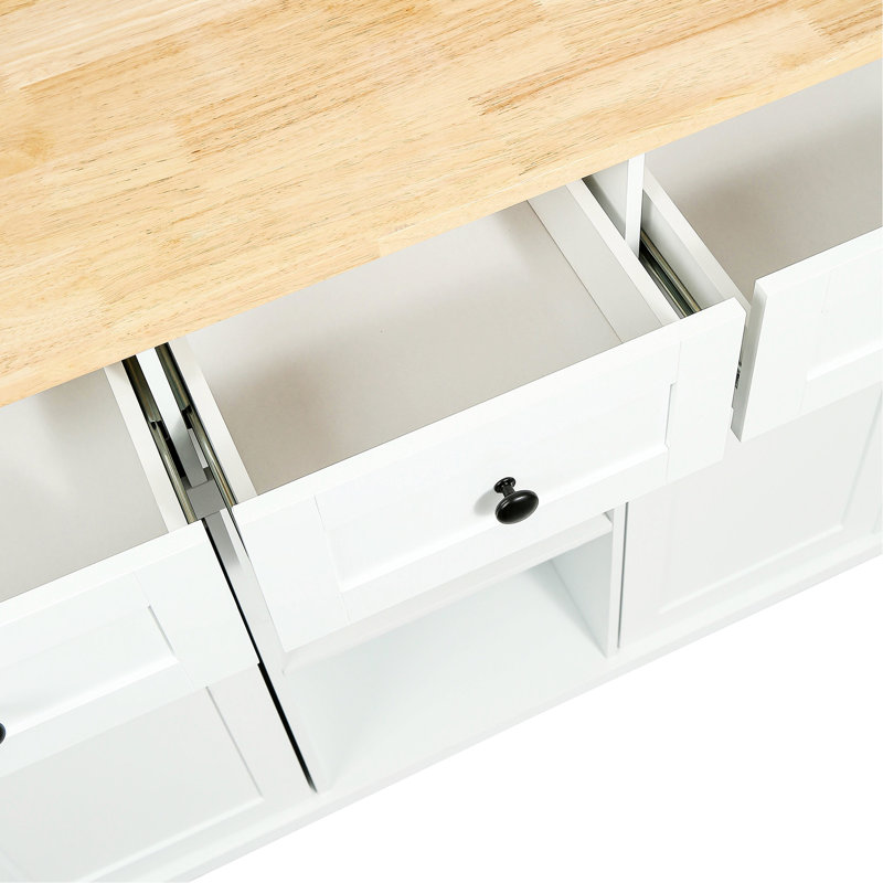 Chariot de cuisine Drop, Blanc