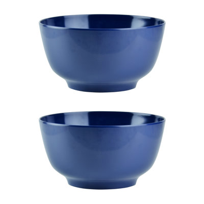 Cereal Bowl Set Of 2 Cobalt Blue