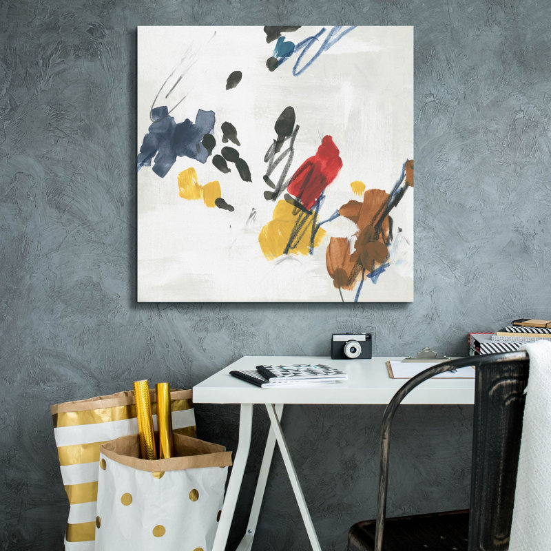 «Epic Graffiti» «Color Torrent 2» par June Erica Vess, art mural sur toile, 26 po x 26 po