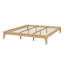 Base de lit plateforme en bois de bambou-629373565