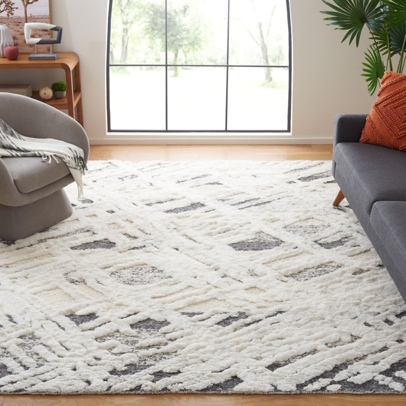 Tapis en laine / coton noué à la main Tribeca, Rectangle 8 pi x 10 pi