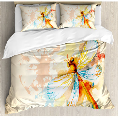 Dragonfly Modern & Contemporary Duvet Cover
