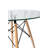 Eiffel Glass Round Dining Table-85530311