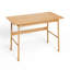 Bureau d'ordinateur, bureau d'écriture en bambou, bureau de travail simple et moderne pour bureau à domicile, bureau de bureau