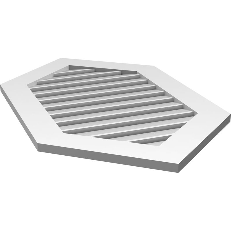 Pente verticale verticale en uréthane Signature, H 1 po x l 24 po x L 42 po