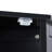 Black Bathroom Cabinet Triangle Corner Storage Cabinet With Adjustable Shelf Modern Style MDF Board(Old SKU:N725P172615B)