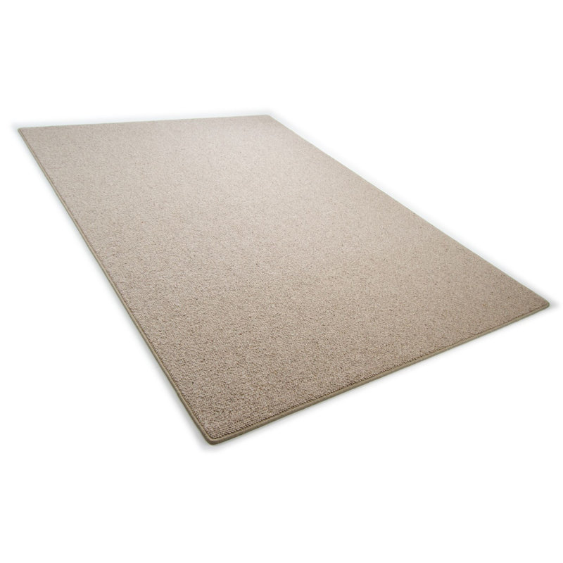 Donovan Solid Colour Wool Area Rug, Runner 80 x 250cm