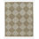 Winnie Wool Checkered Area Rug in Beige/Tan