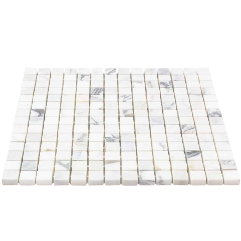 Calacatta 3/4X3/4 Squares Polished Marble Tile