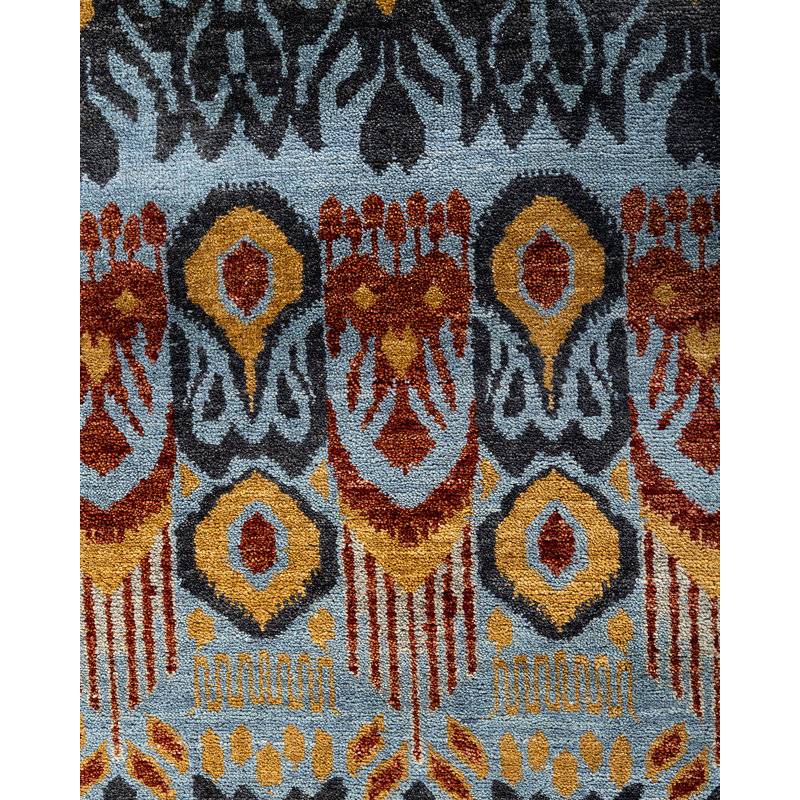 Overdyed One-of-a-Kind 8' x 10'2" Hand Knotted Area Rug