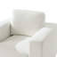 Chaise berçante pivotante avec accoudoirs carrés Isabel-444400161