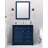 Closter Holiday 36" Single Bathroom Vanity Set-499401110