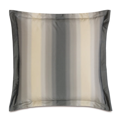Ezra Soni Slate/Mack Heather Polyester Piece Sham