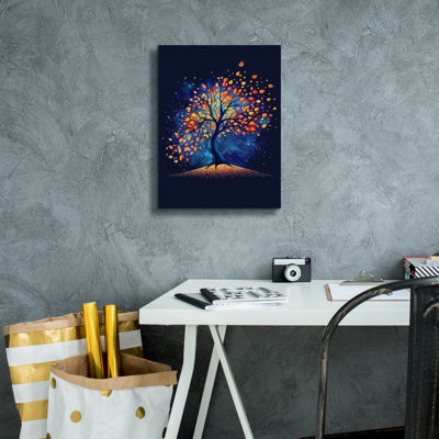 The Midnight Tree' by r3darch0n Canvas Wall Art
