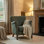 Puttney Velour Upholstered Armchair