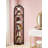 6-Tier Corner Shelf, Industrial Bookcase With 6 Spacious Shelves, 71.2 Inch Tall Display Storage Stand For Living Room, Bedroom, Home Office, Kitchen Pantry Organization-118704762-118704761