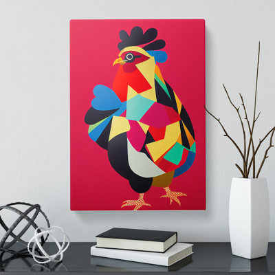 Chicken Pop - Wrapped Canvas