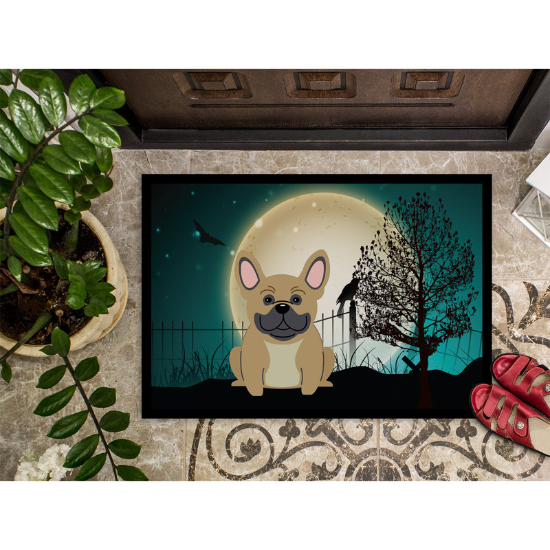 Tapis d'extérieur Caillo, Crème, Rectangle 1 pi 6 po x 2 pi 3 po