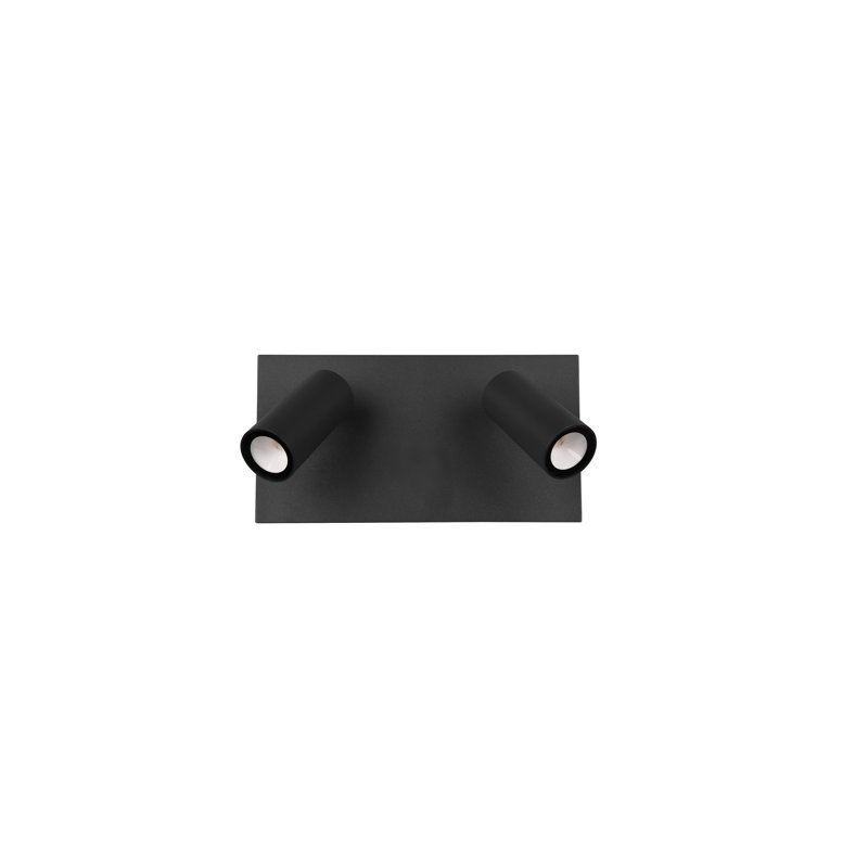 Carrigan 2 - Bulb 16Cm H Hardwired Outdoor Flush Mount, Anthracite