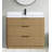 Azam 42'' Single Bathroom Vanity With Engineered Quartz Top