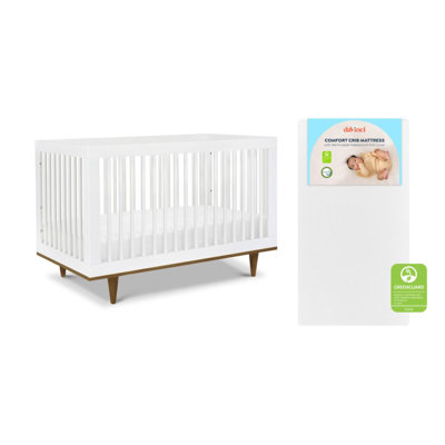 daVinci Marley 3-In-1 Convertible Crib+ Matt. Bndl
