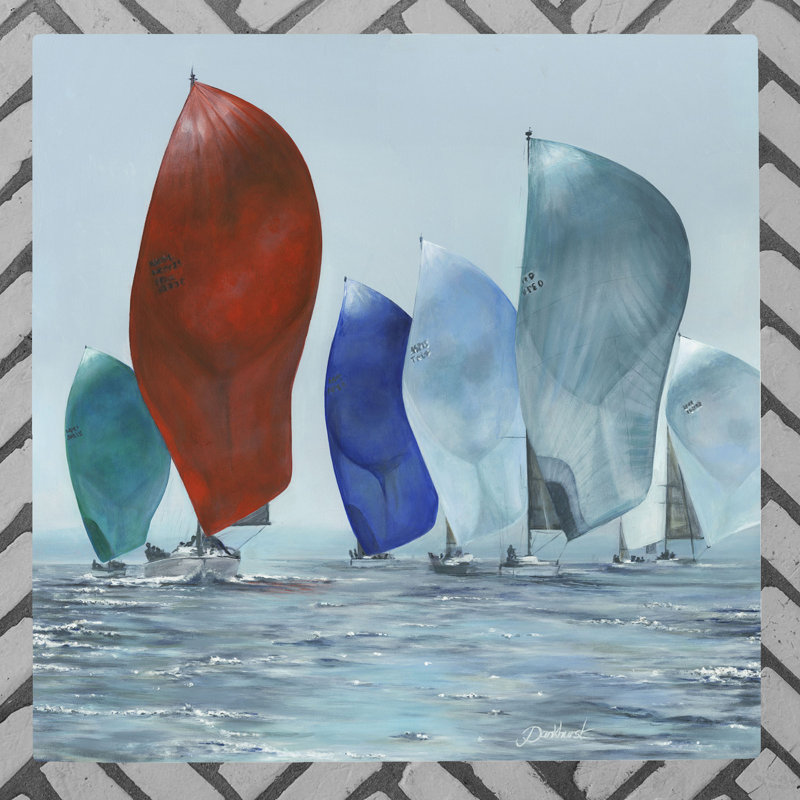 PANKHURST GALLERY Farmhouse Nautical & Beach Wall Decor on Ceramic