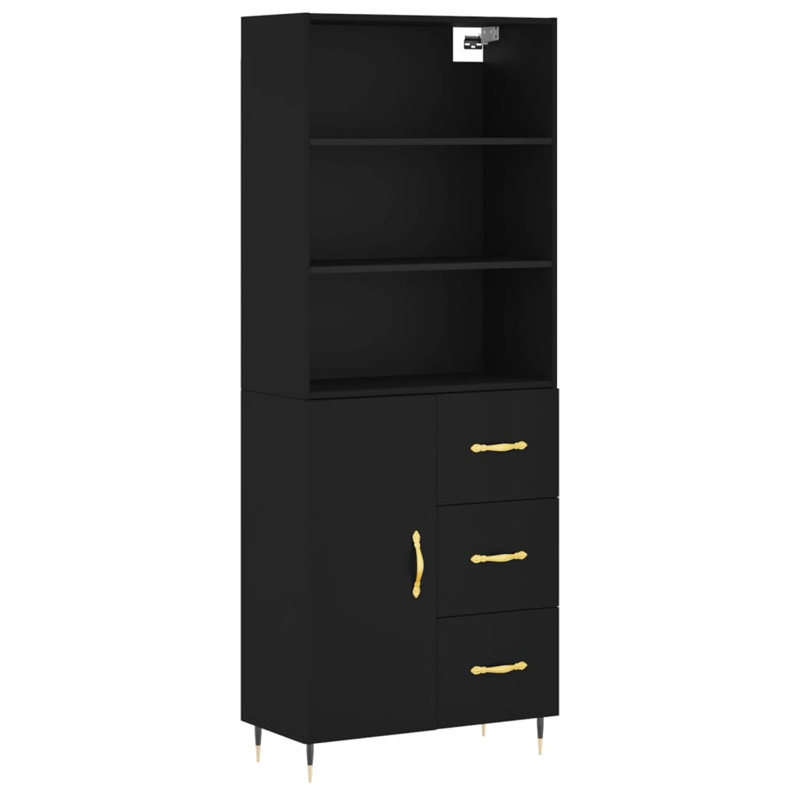 Storage Cabinet, Black