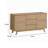 Kasem Server, Sideboard wtih 2 Doors, Buffet with 3 Drawers
