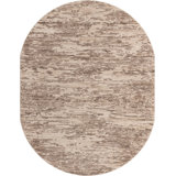 Contemporary Araceli Area Rug Light Brown Color