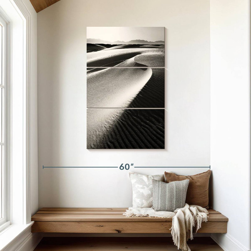 Dunes monochromes, H 45 po x l 28 po